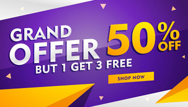 Grand Offer for 50% Off