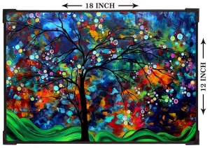 FURNATO | Painting of Nature | Artistic Painting | with Long Lasting UV Coated MDF Framing | Laminated | Home Decor – MDF78