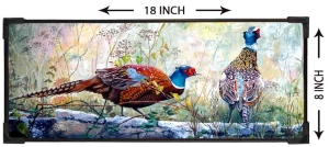 FURNATO | Painting of Peacock | Artistic Painting | with Long Lasting UV Coated MDF Framing | Laminated | Home Decor – MDF86