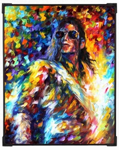 FURNATO | Painting of Michael Jackson | Artistic Painting | with Long Lasting UV Coated MDF Framing | Laminated | Home Decor